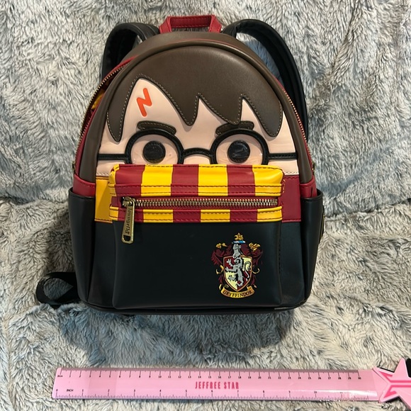 Loungefly - Warner Bros Harry Potter Denim Tri-Fold Wallet - Derwin Collectables